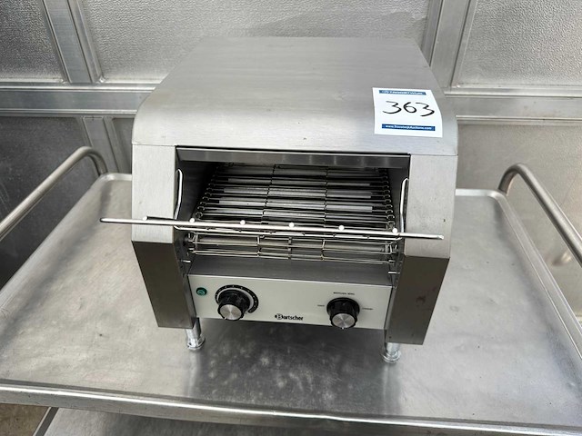 Bartscher - a100205/tt-300 - conveyor toaster - afbeelding 1 van  7