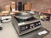 Bartscher - ik 35s - professionele inductiekookplaat 3500w met pan - afbeelding 2 van  8