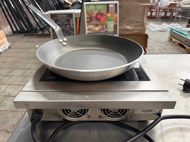 Bartscher - ik 35s - professionele inductiekookplaat 3500w met pan - afbeelding 8 van  8