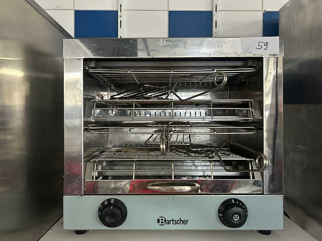 Bartscher - professionele salamandergrill - afbeelding 1 van  7