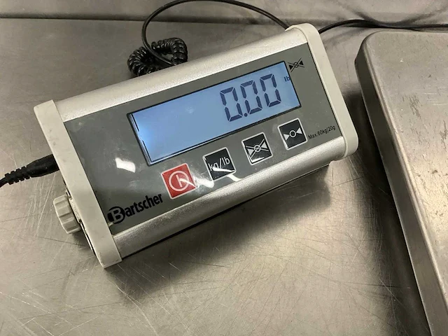 Bartscher - ps-60 - weegschaal - afbeelding 2 van  4