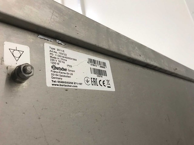 Bartscher bordenwarmer - afbeelding 4 van  4