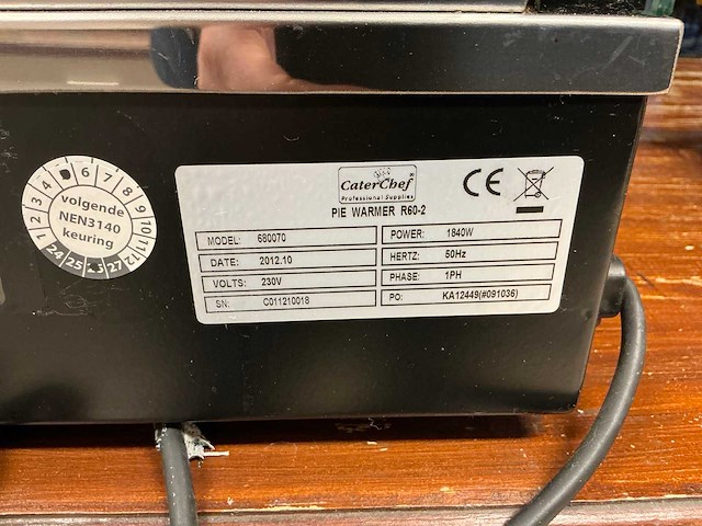 Bartscher / caterchef warmhoudvitrine (2x) - afbeelding 10 van  10