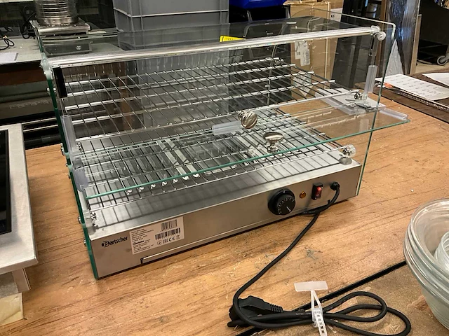 Bartscher rtr-45l warmhoudvitrine - afbeelding 6 van  9