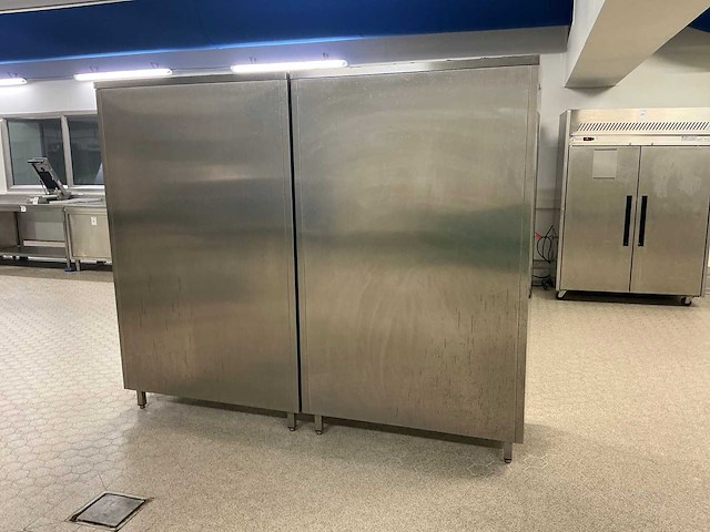 Bartscher rvs schuifdeurkasten (2x) - afbeelding 3 van  3