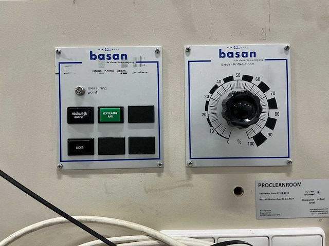 Basan croosflow kast i2c7 laboratoriummeubilair - afbeelding 3 van  5