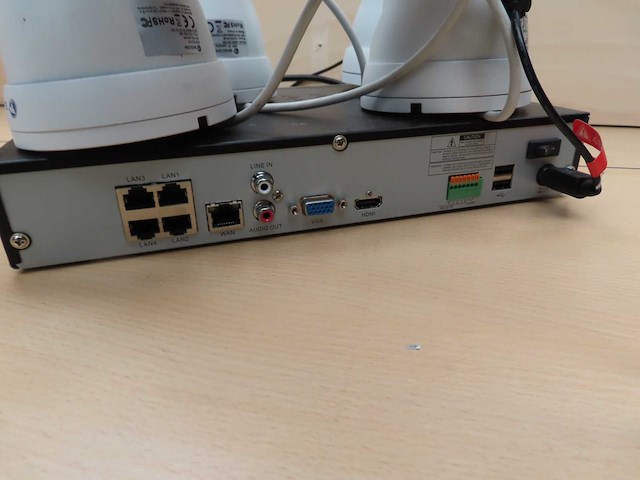 Bascom - beveiligingscameraset 5 delig - afbeelding 3 van  3