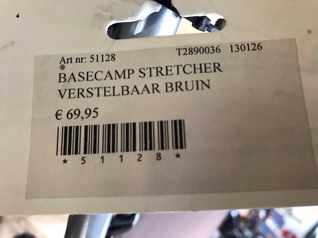 Base camp vouwbed (2x) - afbeelding 2 van  3