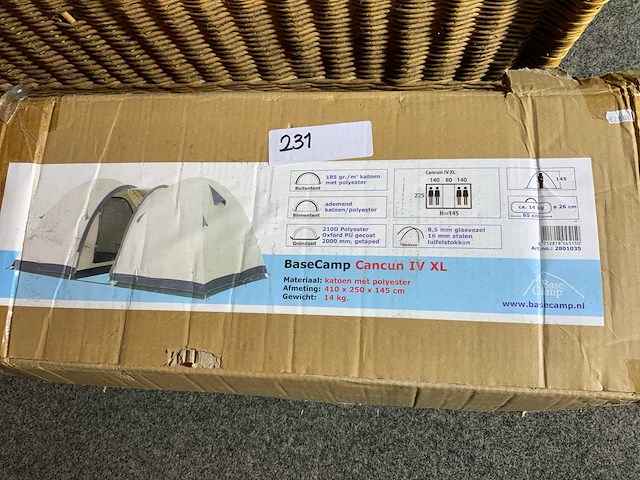 Basecamp cancun iv xl kampeertent - afbeelding 2 van  3