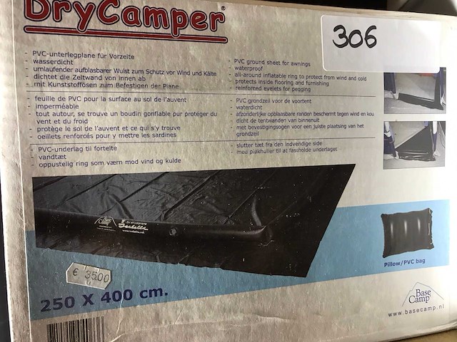 Basecamp drycamper grondzeil voor voortent - afbeelding 1 van  1