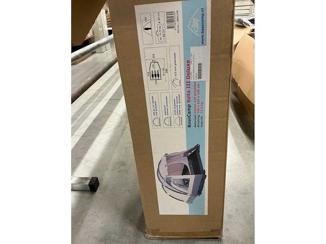 Basecamp salta iii kampeertent polycotton - afbeelding 2 van  3
