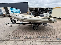 Basemarine rib boot met trailer