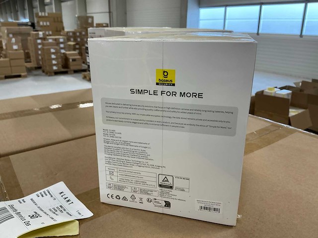 Baseus security n1+ outdoor camera 2k beveiligingscamera kit (51x) - afbeelding 6 van  7