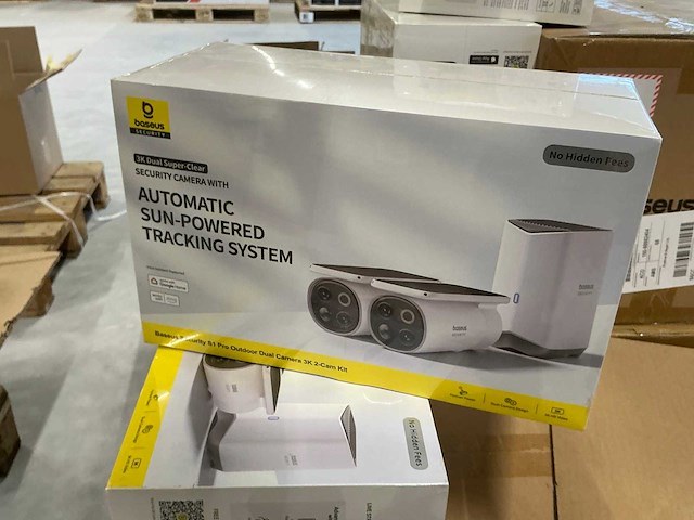 Baseus security s1 pro outdoor dual camera 3k beveiligingscamera kit (20x) - afbeelding 4 van  7