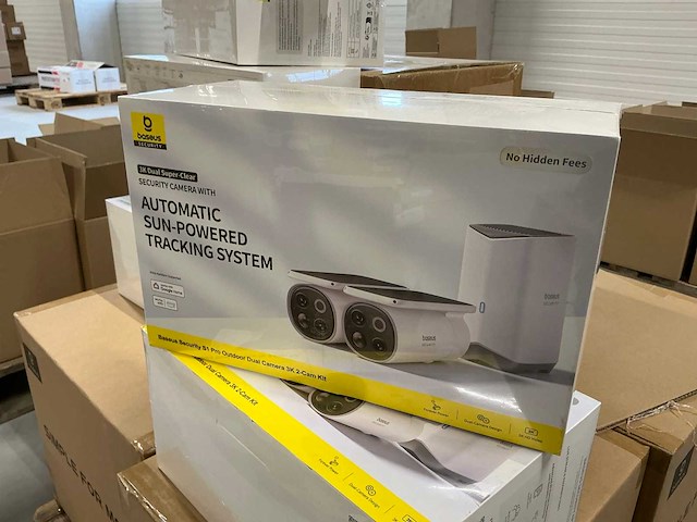 Baseus security s1 pro outdoor dual camera 3k beveiligingscamera kit (25x) - afbeelding 3 van  6