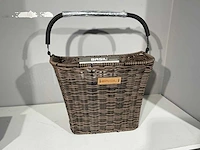 Basil bremen rattan klickfix fietsmand
