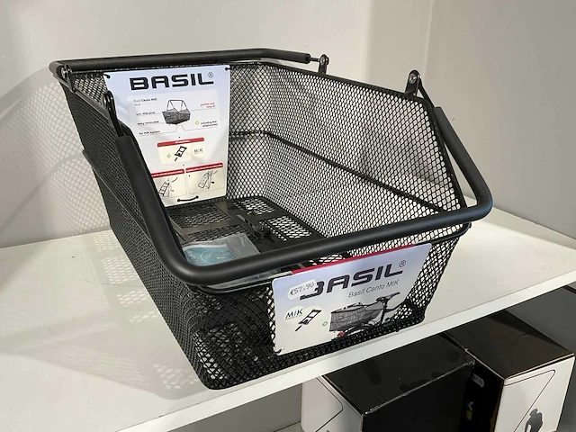 Basil cento mik fietsmand - afbeelding 1 van  2