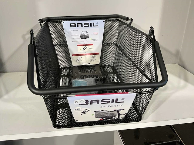 Basil cento mik fietsmand - afbeelding 2 van  2