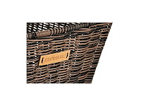 Basil cento rattan look mik 22 liter achtermand bruin - afbeelding 3 van  3