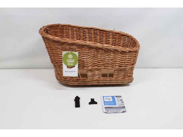 Basil pasja hondenfietsmand mik m achter riet - afbeelding 5 van  5