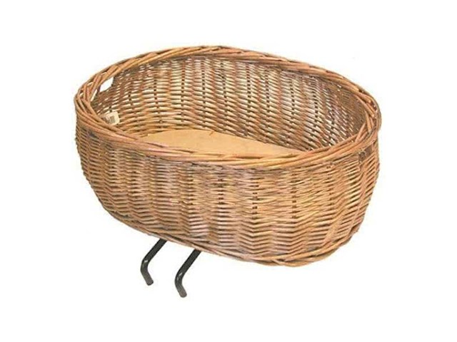 Basil pluto hondenfietsmand bruin - afbeelding 1 van  2