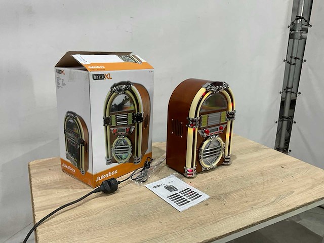 Basisxl - cd speler jukebox - afbeelding 2 van  8