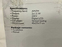 Basisxl - cd speler jukebox - afbeelding 8 van  8