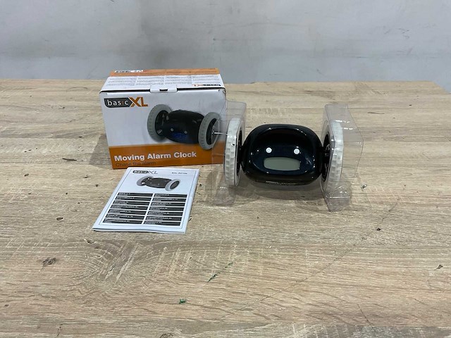 Basisxl alarm klok rijdende wekker - afbeelding 3 van  6