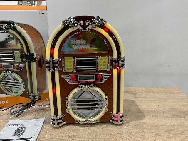 Basisxl cd speler jukebox - afbeelding 4 van  8