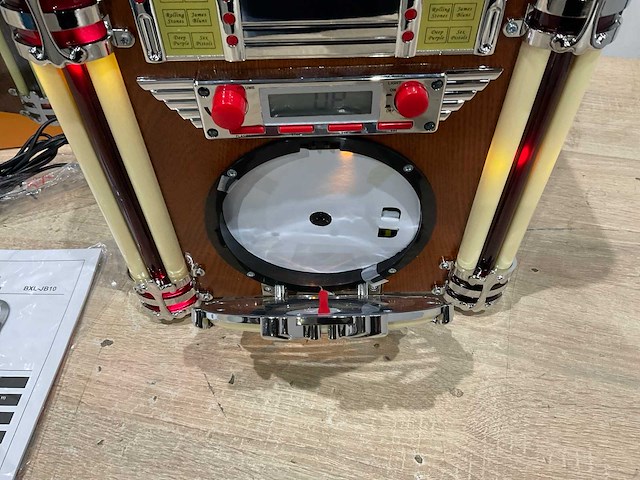 Basisxl cd speler jukebox - afbeelding 7 van  8