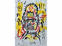 Basquiat-gouache op papier