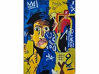Basquiat-gouache/acryl op papier