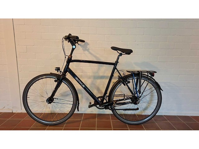 Batavus dinsdag herenfiets heren fiets belt-drive zwart - afbeelding 1 van  6