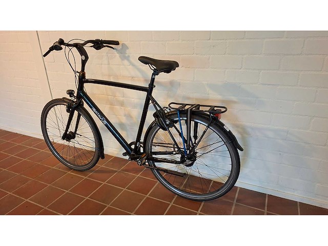 Batavus dinsdag herenfiets heren fiets belt-drive zwart - afbeelding 3 van  6