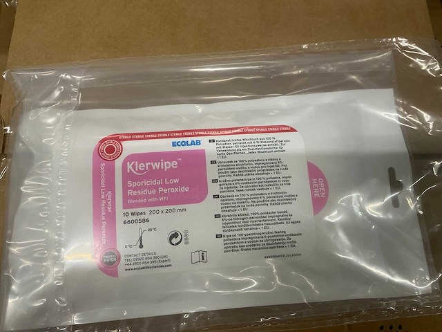 Batch ecolab klercide/klerwipe steriele doekjes, spuitfles en navulling - afbeelding 9 van  13