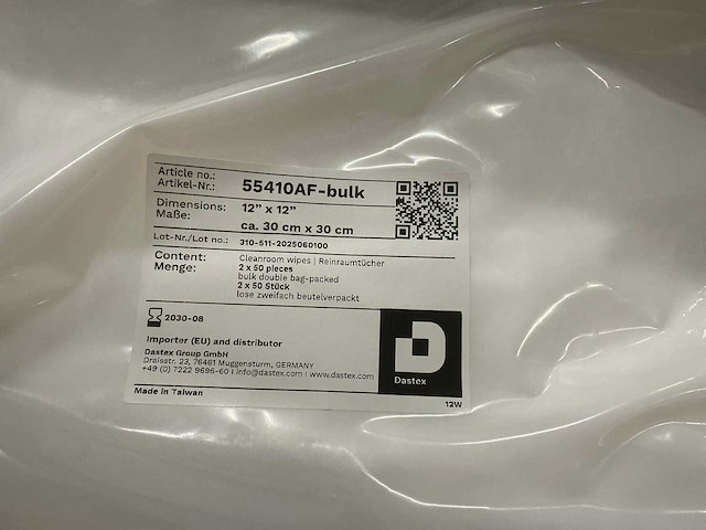 Batch van cleanroomdoekjes en mycap flessluiting - afbeelding 6 van  8