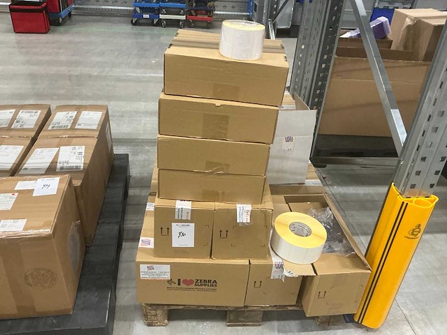 Batch zebra/supplyservice labelrollen - afbeelding 2 van  8