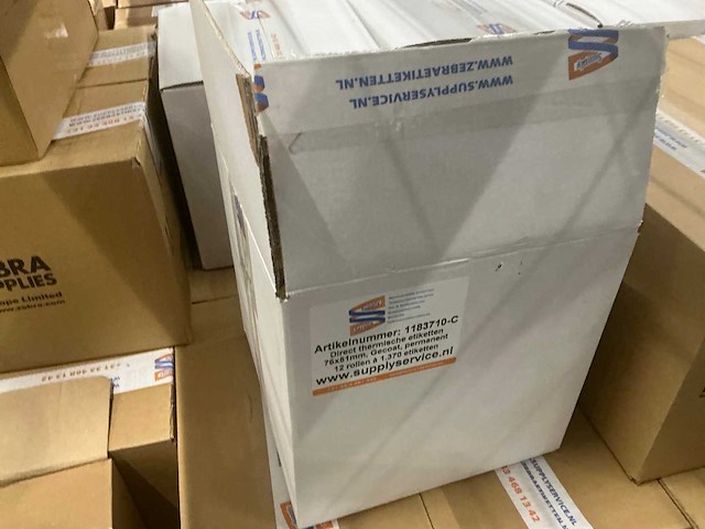 Batch zebra/supplyservice labelrollen - afbeelding 7 van  8