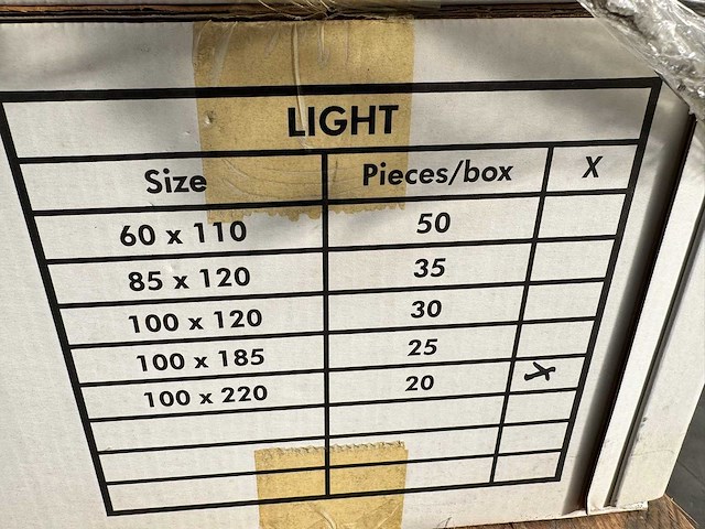 Bates cargo pak - light - dunnage bags papier (4x) - afbeelding 4 van  5