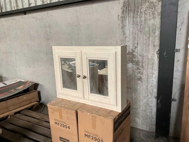 Bath empire badkamerkast beige - 15x80x60 cm - afbeelding 1 van  4