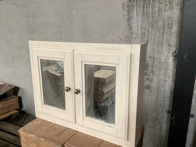 Bath empire badkamerkast beige - 15x80x60 cm - afbeelding 3 van  4