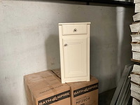 Bath empire badkamerkast beige - 34x40x80 cm (4x)
