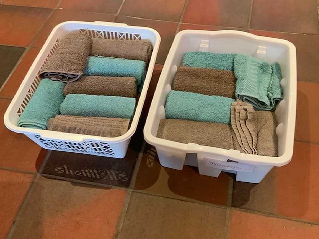 Bath textiles (15x) - afbeelding 1 van  2