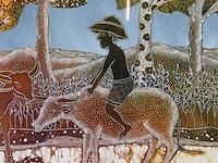 Batik kunst - afbeelding 3 van  5