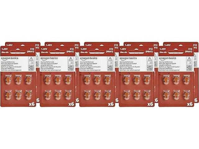 Batterijen voor gehoorapparaten batterij (4740x) - afbeelding 5 van  5