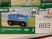 Battery power engine locomotief brio met batterij motor. - afbeelding 1 van  2