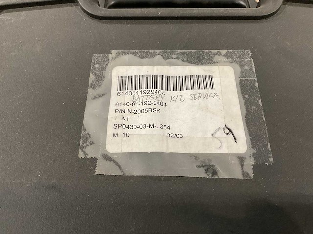 Battery service kit - afbeelding 1 van  5