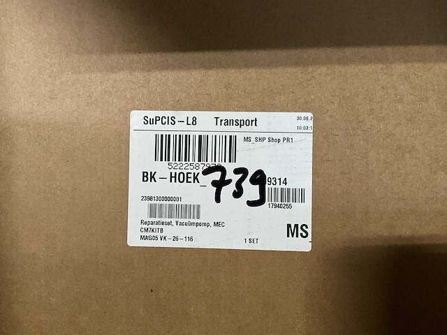 Battioni pagani pomp onderdelen - afbeelding 4 van  5