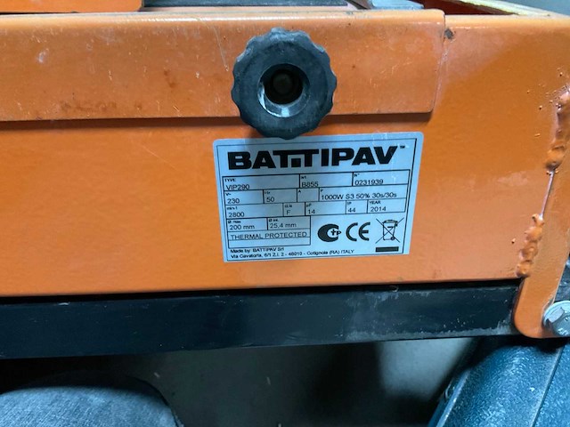 Battipav vip290 tegelzaag - afbeelding 1 van  7