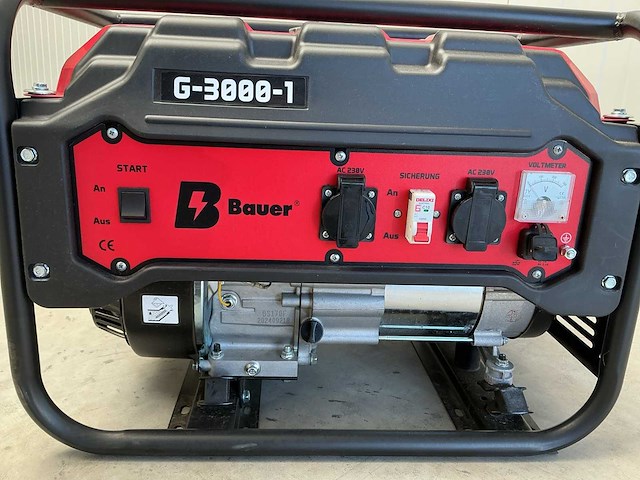 Bauer - g-3000-1 - noodstroomaggregaat (ongebruikt) - afbeelding 2 van  4